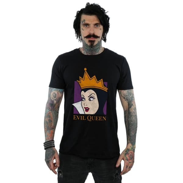 Disney T-shirt med avklippt huvud för herrar - Evil Queen
