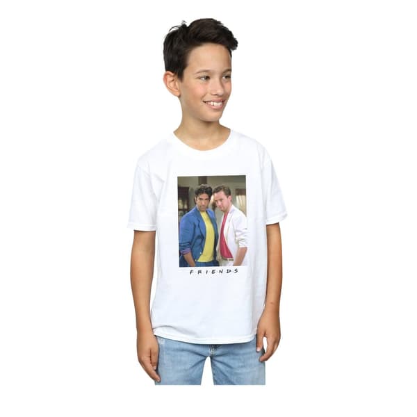 Friends Boys Ross And Chandler College T-Shirt
