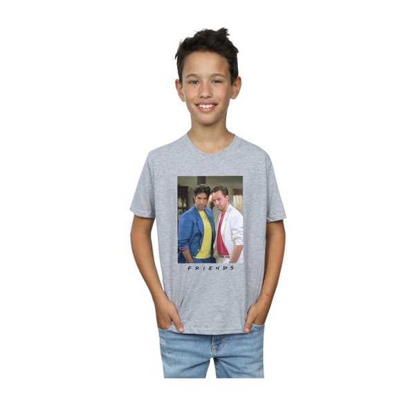 Friends Boys Ross And Chandler College T-Shirt