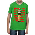Miniatyrbild 3 av 5: Elf Buddy Santa Scream T-shirt för pojkar