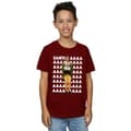 Miniatyrbild 2 av 5: Elf Buddy Santa Scream T-shirt för pojkar