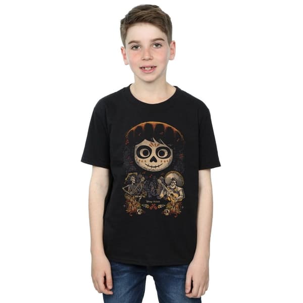 Disney Boys Coco Miguel Face Poster T-Shirt