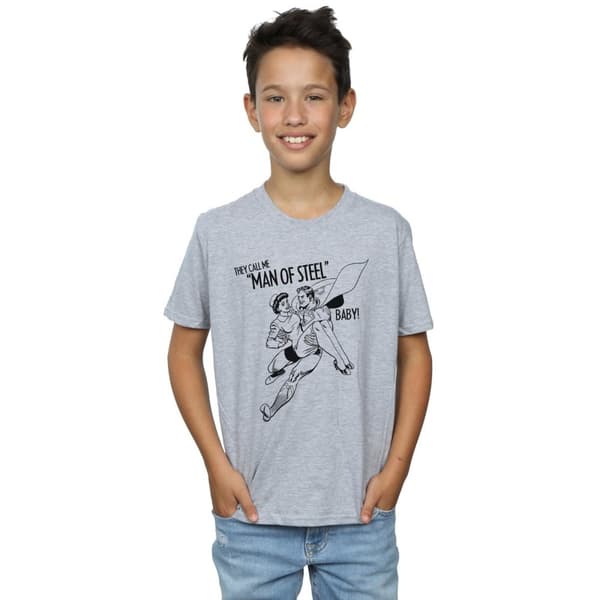 DC Comics Boys Superman Steel Baby T-Shirt