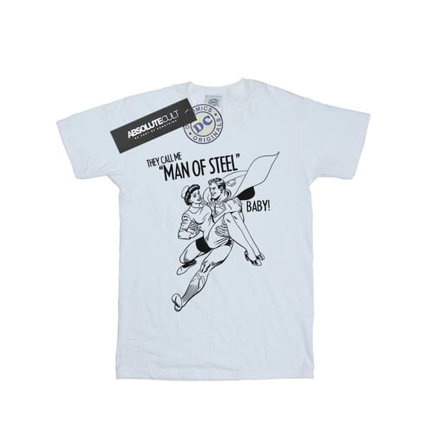 DC Comics Boys Superman Steel Baby T-Shirt