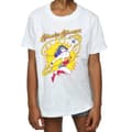 Miniatyrbild 3 av 5: DC Comics Wonder Woman Leap T-shirt i bomull för flickor
