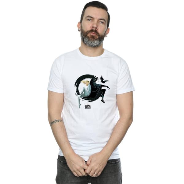 Marvel Cloak And Dagger T-shirt med bläckcirkel för herrar