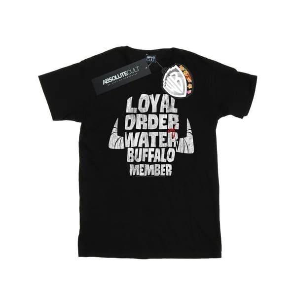 The Flintstones Girls Loyal Order Water Buffalo Member Cotton T-Shirt