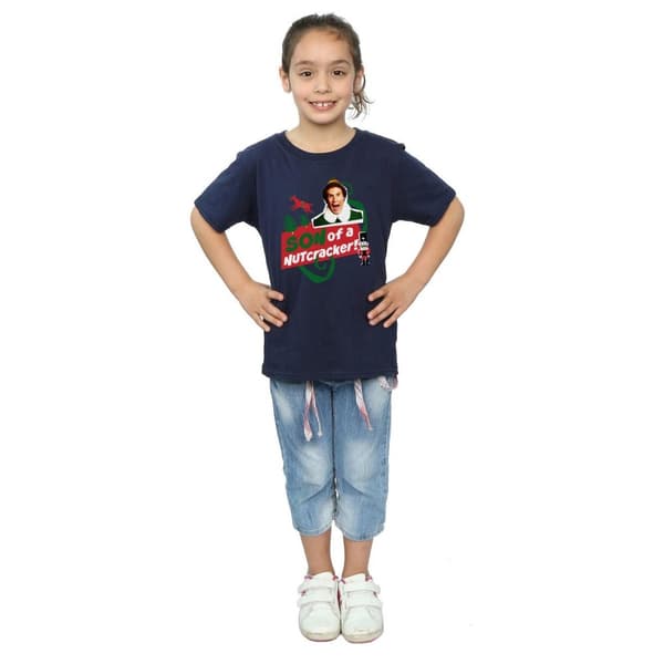 Elf Girls Son Of A Nutcracker Cotton T-Shirt