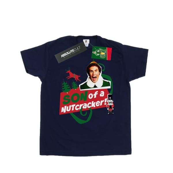 Elf Girls Son Of A Nutcracker Cotton T-Shirt