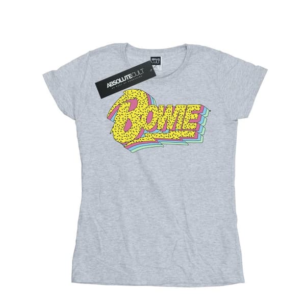 David Bowie Womens/Ladies Moonlight 90s Logo Cotton T-Shirt