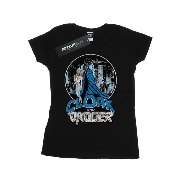 Marvel Dam/Lady Cloak And Dagger Retro T-shirt i bomull