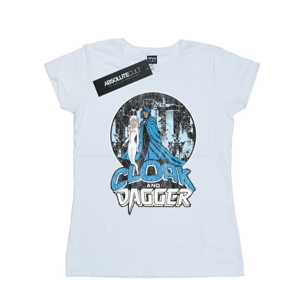 Marvel Dam/Lady Cloak And Dagger Retro T-shirt i bomull