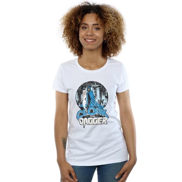 Marvel Dam/Lady Cloak And Dagger Retro T-shirt i bomull