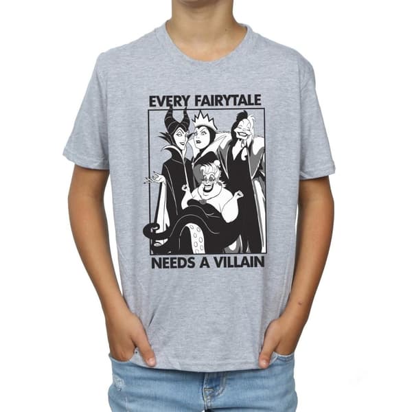 Disney Boys Every Fairy Tale Needs A Villain T-Shirt