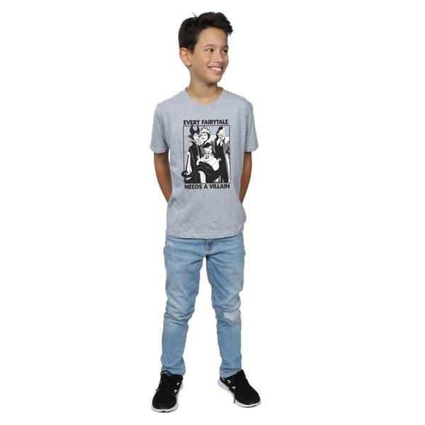 Disney Boys Every Fairy Tale Needs A Villain T-Shirt