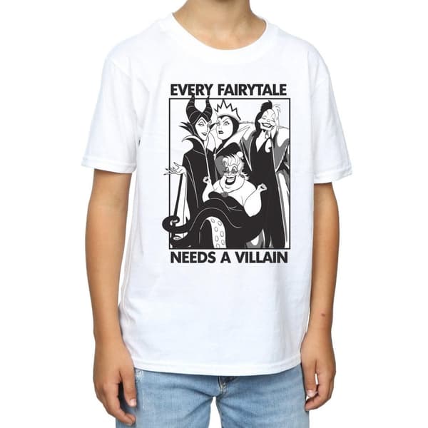 Disney Boys Every Fairy Tale Needs A Villain T-Shirt