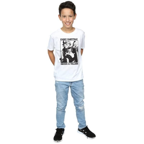 Disney Boys Every Fairy Tale Needs A Villain T-Shirt