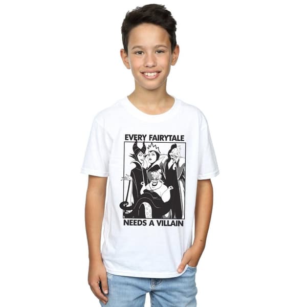 Disney Boys Every Fairy Tale Needs A Villain T-Shirt