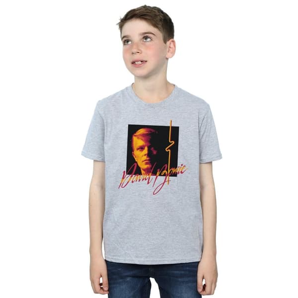 David Bowie T-shirt för pojkar - Photo Angle 90s