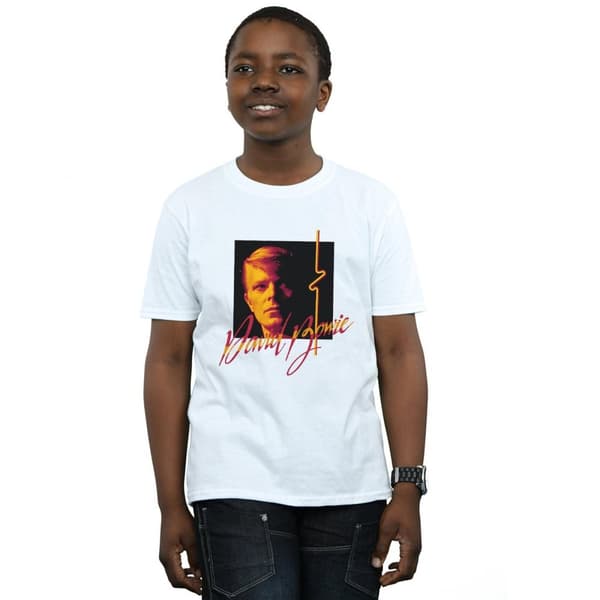 David Bowie T-shirt för pojkar - Photo Angle 90s
