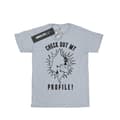 Miniatyrbild 1 av 5: DC Comics Batman Check Out My Profile T-shirt i bomull för flickor