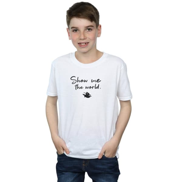 Disney Boys Aladdin Show Me The World T-Shirt
