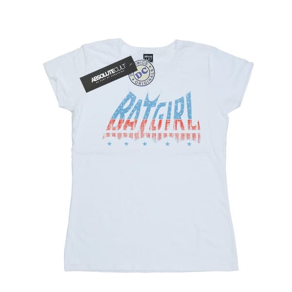 DC Comics Womens/Ladies Batgirl American Logo Cotton T-Shirt