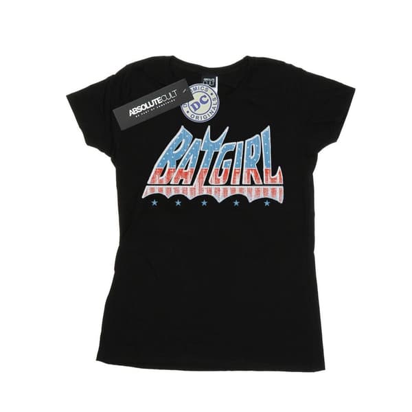 DC Comics Womens/Ladies Batgirl American Logo Cotton T-Shirt