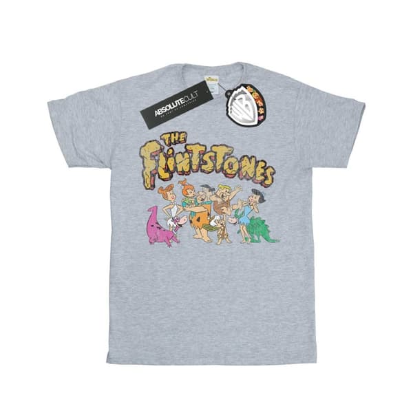The Flintstones Boys Group T-shirt med tryck