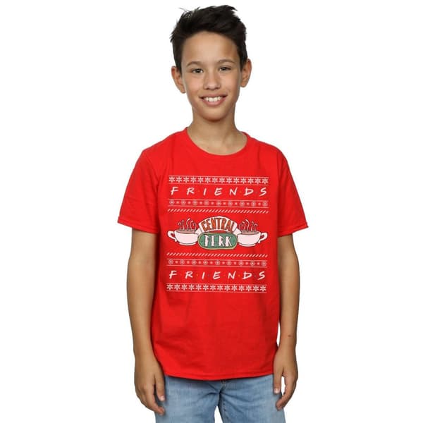 Friends Boys Fair Isle Central Perk T-Shirt