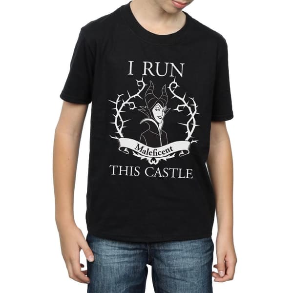 Disney Pojkar Maleficent I Run This Castle T-shirt