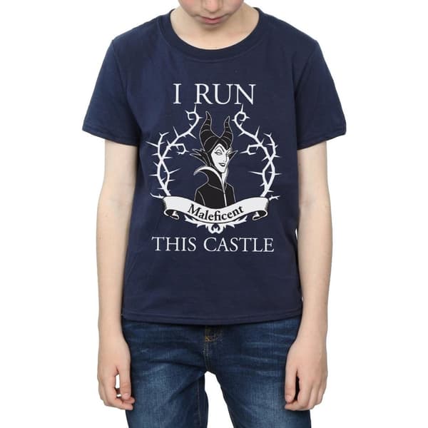 Disney Pojkar Maleficent I Run This Castle T-shirt