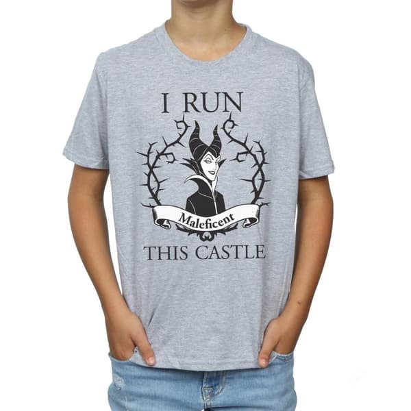 Disney Pojkar Maleficent I Run This Castle T-shirt