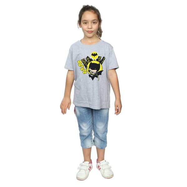 DC Comics Chibi Batman t-shirt i bomull för flickor
