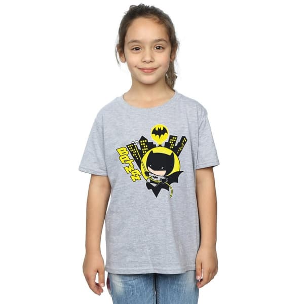DC Comics Chibi Batman t-shirt i bomull för flickor