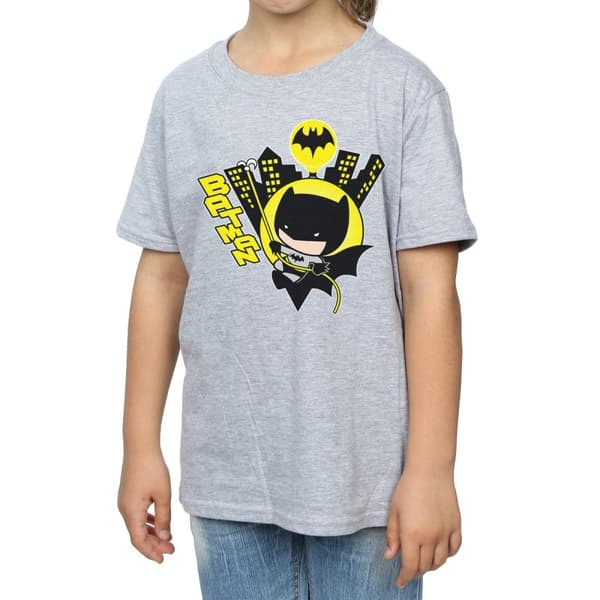 DC Comics Chibi Batman t-shirt i bomull för flickor