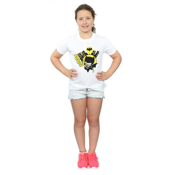 DC Comics Chibi Batman t-shirt i bomull för flickor