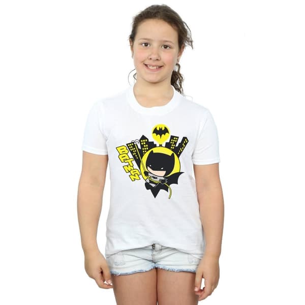 DC Comics Chibi Batman t-shirt i bomull för flickor