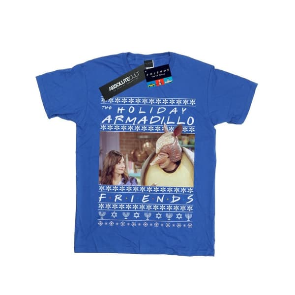 Friends Fair Isle Holiday Armadillo T-shirt i bomull för flickor