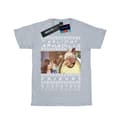 Miniatyrbild 1 av 3: Friends Fair Isle Holiday Armadillo T-shirt i bomull för flickor