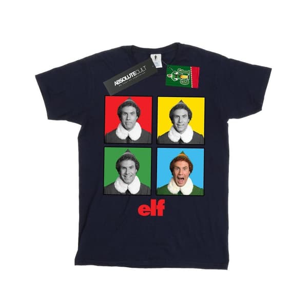 Elf T-shirt med fyra ansikten för pojkar