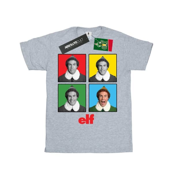 Elf T-shirt med fyra ansikten för pojkar