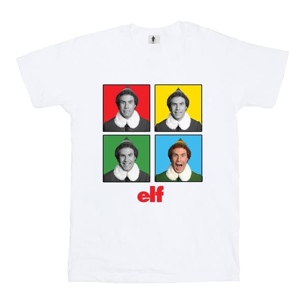 Elf T-shirt med fyra ansikten för pojkar