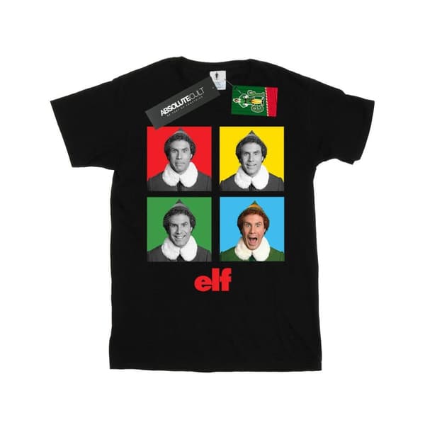 Elf T-shirt med fyra ansikten för pojkar