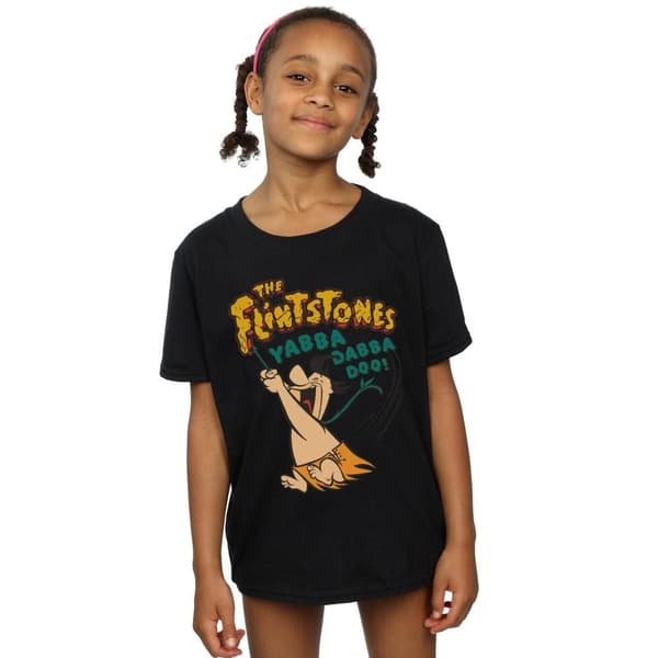 The Flintstones Girls Fred Yabba Dabba Doo Cotton T-Shirt