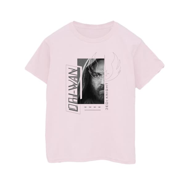 Star Wars Womens/Ladies Obi-Wan Kenobi Jedi SciFi Collage Cotton Boyfriend T-Shirt