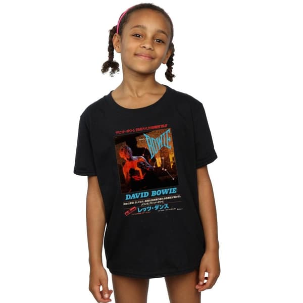 David Bowie Girls Asian Poster Cotton T-Shirt