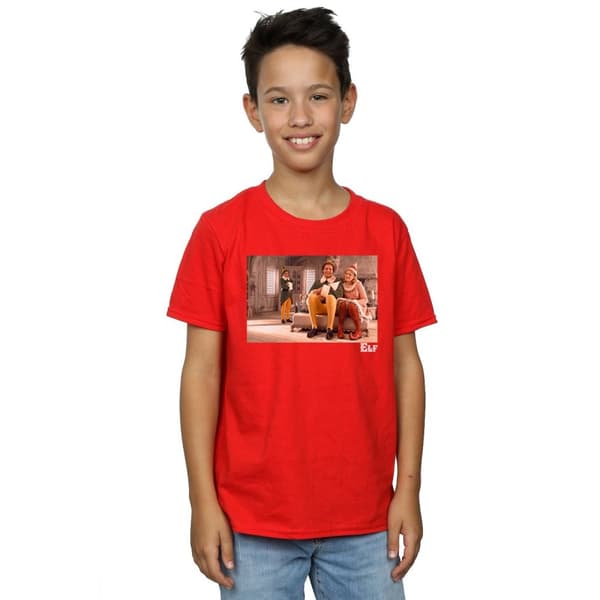 Elf Familje-T-shirt för pojkar
