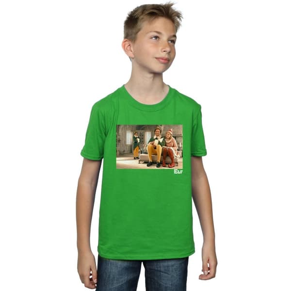 Elf Familje-T-shirt för pojkar