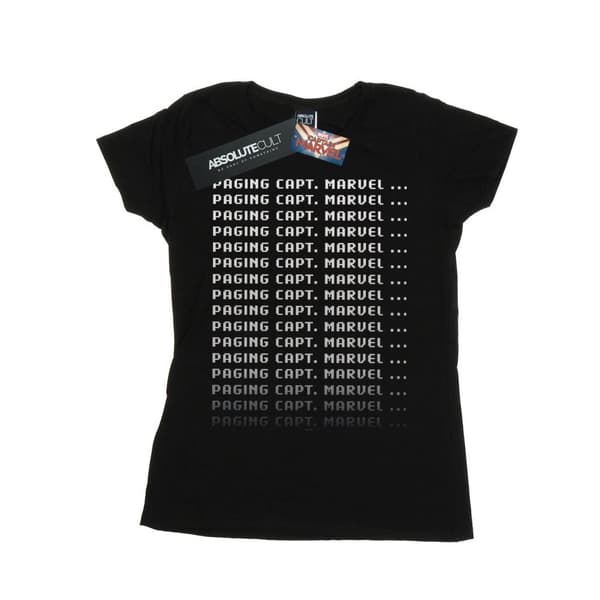 Marvel Dam/dam Captain Marvel Paging Captain Marvel - T-shirt i bomull